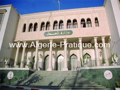 Algerie Pratique Ministere ministere justice